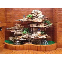 仿石假山设计制作_太原恒阳假山喷泉_大同仿石假山