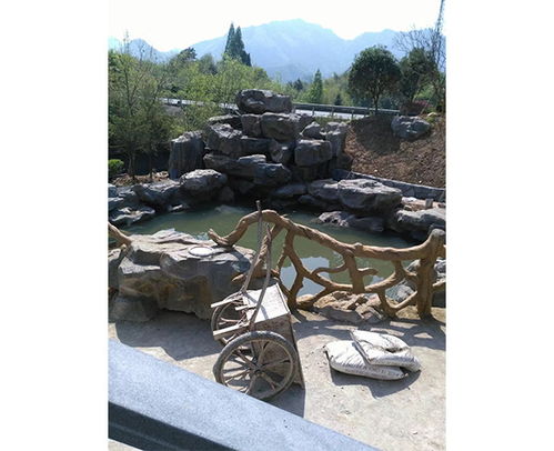 镇江假山 宣城石斧假山 假山设计