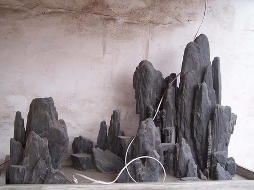 山水假山盆景 微缩天地间的自然雅趣