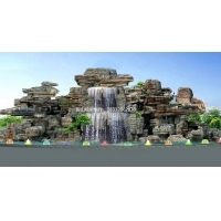 园林假山喷泉制作,塑石,水泥假山