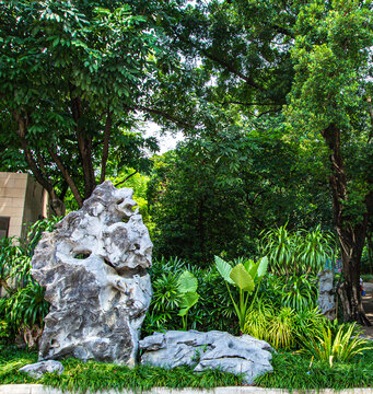 假石假山 园林艺术中的点睛之笔